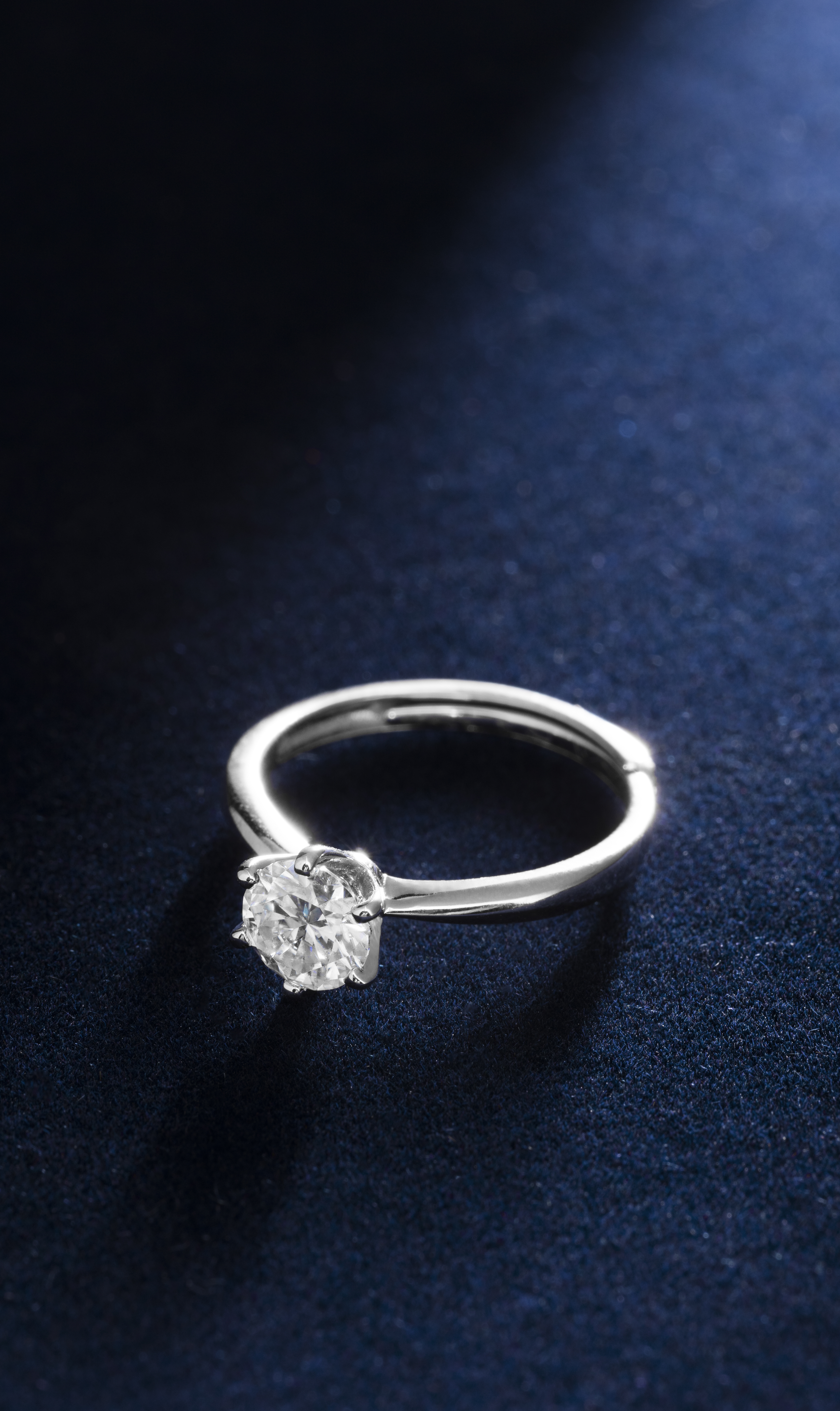 Silver Zircon Love Island Ring